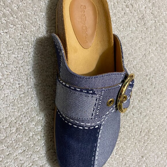 BRAND NEW!!See by Chloe Joei Clogs ANTHROPOLOGIE. SZ 6 - 6 1/2. EU37 FLASH SALE! - Picture 8 of 9